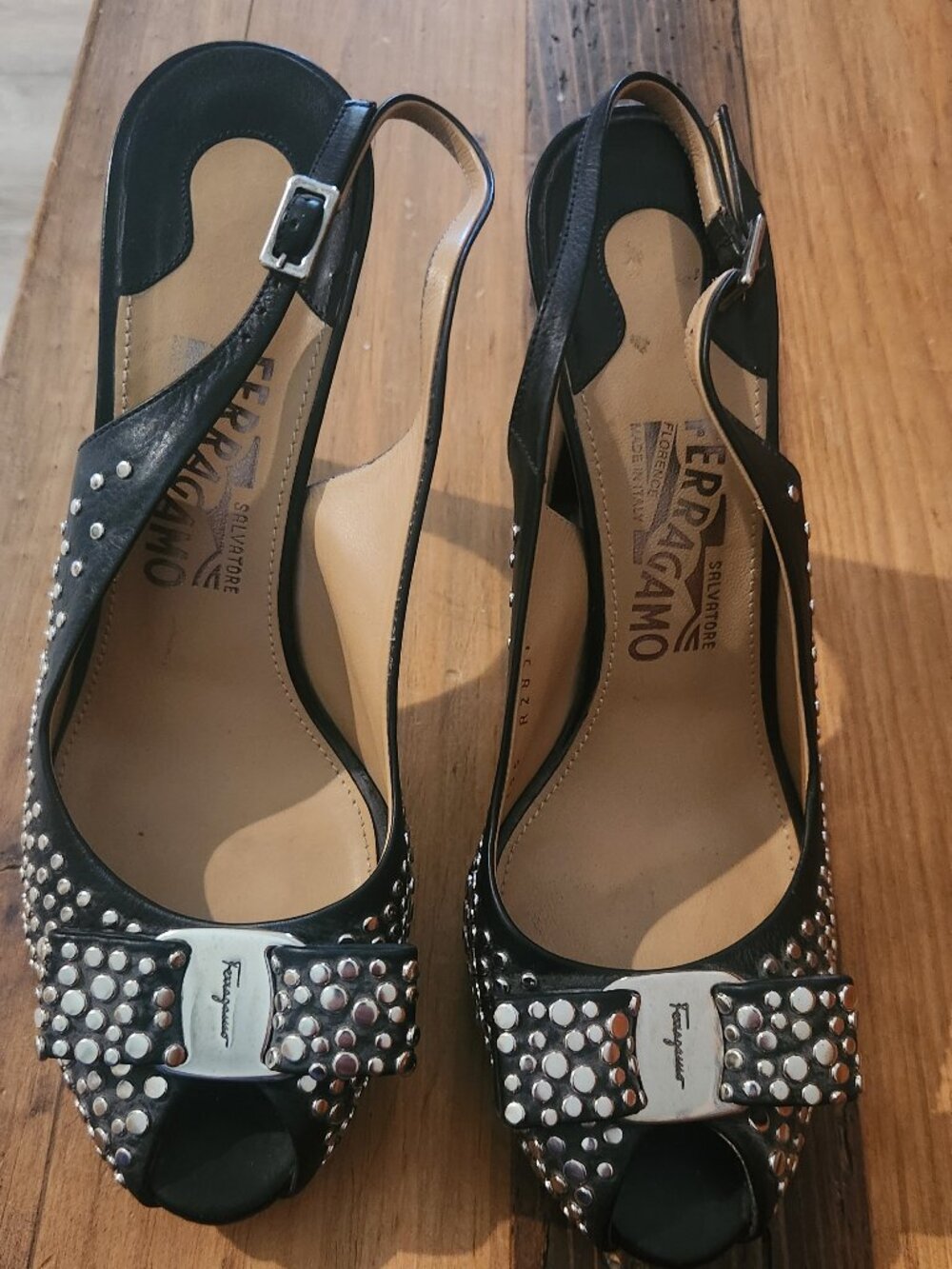 womens Ferragamo heels